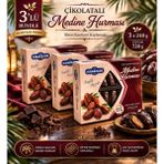 Kibarzade Çikolata Kaplamalı Medine Hurması 240 gr x 3 Adet
