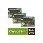 Kibarzade kibari3x Çikolatalı Incir Şekeri 240 Gr X 3 Adet