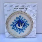 Kıbrıs İşi Lapta Hesap İşi Bardak Altlığı