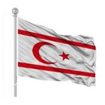 Kıbrıs KKTC Bayrağı 70X105CM.