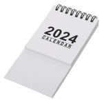 KICHOUSE 2024 Şövale Çevirme Takvimi Anahtarlık Gündem Takvimi 2025 Masa Pedi Takvimi Ev Masası Takvimi Yenilik Takvim Dekoru Yaratıcı Istiridye Kabuğu Bobin Beyaz Kağıt Not Defteri