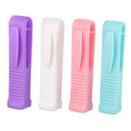 KICHOUSE 4 Paket Şişe Açacağı Açma Aleti Plastik Mini Şişe Açacağı Oluk Tasarımı Güvenli Kırma Hastane Malzemesi