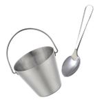 KICHOUSE Ev Gereçleri 1 Set Yumurta Doğum Günü Için Fincan Mini Çeşni Dekoru Minyatür Teppanyaki Sofra Takımı Tek Bardak Mutfak Cipsleri Kullanım Araçları Konteyner Malzemeleri Sos Kaşığı