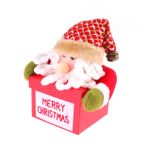KICHOUSE Noel Şeker Kutuları Sert Karton Parti Paketleme Kutuları Paketleme Için Noel Bebek