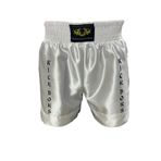 Kickboks Şortu, Kick Boks Şortu (Beyaz, XXS)