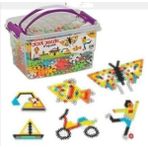 Kiddico Toys Çiçek Puzzle Box Eğitici Şekiller 500 Parça - Çok Renkli