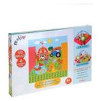 Kiddico Toys Çiftlik Hayvanları Oyun Halısı - Çok Renkli - 85 x 85 cm