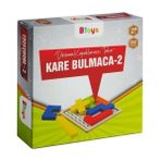 Kiddico Toys Kare Bulmaca 2 - Ahşap Zeka ve Strateji Oyunu