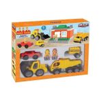 Kiddico Toys Tekerlekli Kepçeli Dozer Seti - Çok Renkli