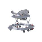 Kiddy Sallanmalı Bebek Yürüteci, Gri, Rahat ve Güvenli Kullanım