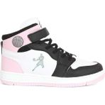 Kidessa 1517 Siyah Beyaz Pembe Anatomik Taban Unisex Çocuk ve Genç Boğazlı Sneakers Ayakkabı