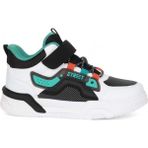 Kidessa 2067 Ultra Hafif Çocuk Sneakers Ayakkabı NKT02067-BEYAZ Yeşil-35 - Beyaz - Yeşil