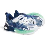 Kidessa 2130-1977 Pepino Anatomik Tabanlı Ultra Hafif Çocuk Unisex Günlük Işıklı Spor Ayakkabı - NKT02130-BEYAZ-LACIVERT-27 - Beyaz - Lacivert