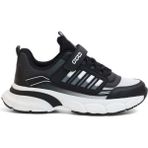 Kidessa 2135-1897 Pepino Anatomik Tabanlı Ultra Hafif Unisex Çocuk Sneakers Ayakkabı - NKT02135-SIYAH-GRI-33 - Siyah - Gri