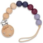 Kidful Boncuk Emzik Askısı - Plum