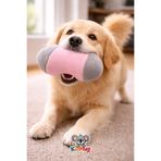 KidHug Amerikan Futbol Topu Tarzında Peluş Yumuşak Köpek / Kedi Oyuncağı Sessiz Top - RENK SEÇENEKLİ