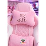 KidHug Gamer Yumuşacık Peluş Koltuk Yastığı Lastikli – Boyun Destek Minderi, Araç & Oyuncu Koltuğu Uyumlu