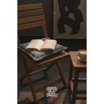 Kidhug Yumuşacık Sandalye Minderi Dikişli Premium Bağıcıklı Standart Kırlent 45X45 cm [ 1 Adet ] - 45 × 45 cm - Gri
