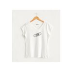 Kidilia Yara Bandı Görselli Grafik Tasarım T-Shirt