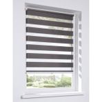 Kidmex Antrasit Zebra Stor Perde 70 x 100 cm Polyester Kumaş ile Şık Tasarım
