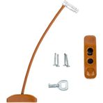 Kidmix 10 Adet Çelik Halatlı PVC Pencere Çocuk Güvenlik Kilidi