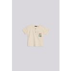 KID’N MATCH BG Store Erkek Bebek Bej Tshirt