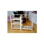 Kidoppo Montessori Çocuk Dolabı | Askı Ve Raf Dolap | Açık Elbise Dolabı Gardrop Seti | Ahşap Çocuk Dolabı