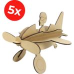 Kidose Çocuklar Için Uçak Planör Yap-Birleştir Kiti | Stem Etkinliği - Çok Renkli