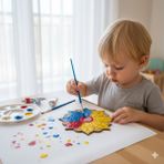 Kidose Mandala Etkinlik Seti - Çocuk Etkinlik - Ahşap Boyama - Çok Renkli