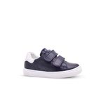 Kids A More Papillon Lacivert Çift Cırtlı Deri Unisex Çocuk Ayakkabı