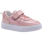 Kids A More Rolly Pembe Tek Cırtlı Deri Kız Çocuk Ayakkabı