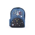 Kids A More Space Fun Uzay Temalı Erkek Çocuk Sırt Çantası Lacivert