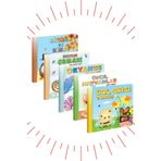 Kids Babies 3 Boyutlu, Hareketli Kitaplar 5'li Set Pop-up Kitaplar