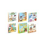 Kids Babies 3 Boyutlu, Hareketli Kitaplar 6'li Set Pop-up Kitaplar
