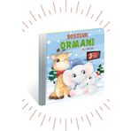 Kids Babies 3 Boyutlu Ve Hareketli Kitaplar 2 "dostluk Ormanı Fil Tonton" Pop-up Kitap