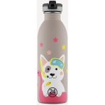 Kids Bottle Lucky Dog Paslanmaz Çelik Çocuk Su Matarası 500 ml - Renkli