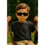 Kids Güneş Gözlüğü Siyah Cool Çerçeve Uv 400 Korumalı Ce Belgeli Çocuk Güneş Gözlüğü