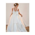 Kids KIZ ÇOCUK ABİYE ELBİSE VE TOKA PRENSES MODELİ