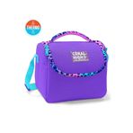 Kids Mor Leopar Desenli Thermo Beslenme Çantası 11772