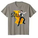 Kids Star Wars Galaxy Of Adventures Han Solo Bold T-Shirt B1 T-Shirt