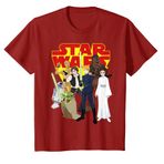 Kids Star Wars Galaxy Of Adventures Hero Group Shot T-Shirt G1 T-Shirt