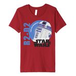 Kids Star Wars Galaxy Of Adventures Logo R2-D2 Circle T-Shirt G1P