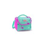 Kids Su Yeşili Pembe Flamingo Desenli Thermo Beslenme Çantası 11835
