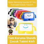 Kids Tutacaklı Apple Samsung Uyumlu 8.7 Inç Eğlenceli Karakterli Standlı Çocuk Tablet Kılıfı