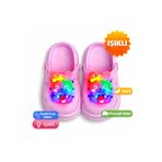 Kid's World Ayıcık Tokalı-Işıklı Havuz Plaj Deniz Çocuk Önü Kapalı Terlik