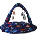 Kidsnino Deluxe Oyun ve Aktivite Halısı Galaxy - 85 x 85 x 60 cm - Lacivert
