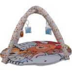 Kidsnino Deluxe Oyun ve Aktivite Halısı Jungle - 85 x 85 x 60 cm - Turuncu