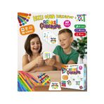 kidssan games Renkli Çubuklar Pul Ve Ahşap Çubuklar Eğitici Oyuncak Kutu Oyunu