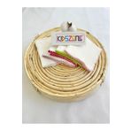 kidszone Ağız Silme Mendili 10'lu Yenidoğan Bebek Ağız Silme Mendili %100 Pamuk 22*22 Cm