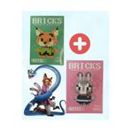 Kidyco.Store Bricks Disney Zootropolis2 Yapboz 3D Puzzle Yapı Oyuncak